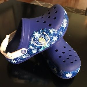 Girls size 2 crocs
